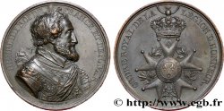 LUDWIG XVIII Médaille BR 40 à l’effigie de Henri IV