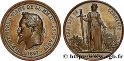 SEGUNDO IMPERIO FRANCES Médaille de visite - Chambre de commerce