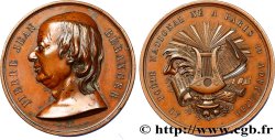 SECOND EMPIRE Médaille de Pierre Jean Béranger TTB