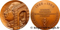 QUINTA REPUBBLICA FRANCESE Médaille de l’école vétérinaire d’Alfort