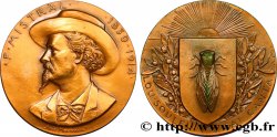 LITERATURE : WRITERS - POETS Médaille, Frédéric Mistral, “Le soleil me fait chanter” AU