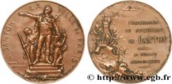 TERCERA REPUBLICA FRANCESA Médaille du monument à Danton