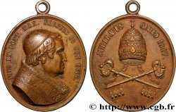 ITALIE - ÉTATS DU PAPE - PIE IX (Jean-Marie Mastai Ferretti) Médaille, Année jubilaire