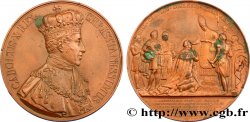 CHARLES X Médaille de couronnement de Charles X
