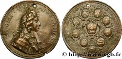 LOUIS XIV LE GRAND OU LE ROI SOLEIL Médaille Ferréol de Lafage, Capitoul de Toulouse