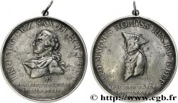 ALLEMAGNE - ROYAUME DE PRUSSE - FRÉDÉRIC II LE GRAND Médaille, Frédéric-Auguste III de Saxe et Frédéric II de Prusse