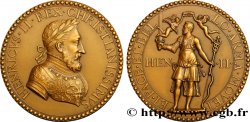 HENRY II Médaille pour les victoires françaises contre le Saint Empire romain germanique