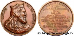 LUIGI FILIPPO I Médaille du roi Clodion le Chevelu