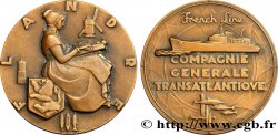 TROISIÈME RÉPUBLIQUE Médaille, Paquebot Flandre