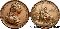 LOUIS XV THE BELOVED Médaille pour l’instruction artistique de Louis XV