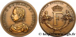 FRANÇOIS II Médaille, Traité d’Édimbourg, refrappe