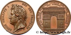 LOUIS-PHILIPPE Ier Médaille, Inauguration de l’Arc de Triomphe
