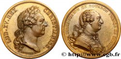 LOUIS XV DIT LE BIEN AIMÉ Médaille de Louis-Joseph de Bourbon