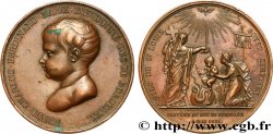 LOUIS XVIII Médaille, Baptême du duc de Bordeaux, prince d’Artois