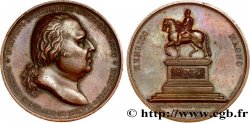 LOUIS XVIII Médaille, Statue équestre d’Henri IV