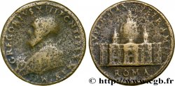 ITALIE - ÉTATS DU PAPE - GRÉGOIRE XIII (Ugo Boncompagni) Médaille, Basilique Saint-Pierre de Rome, frappe postérieure