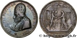 ITALIA - ESTADOS PONTIFICOS - PIO VII  Médaille, visite de l’Empereur d’Autriche