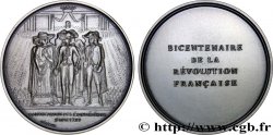 FUNFTE FRANZOSISCHE REPUBLIK Médaille, Bicentenaire de la Révolution, Convocation des États généraux