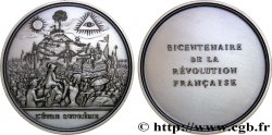 FUNFTE FRANZOSISCHE REPUBLIK Médaille pour le bicentenaire de la Révolution