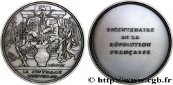 CINQUIÈME RÉPUBLIQUE Médaille pour le bicentenaire de la Révolution