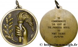 UNITED KINGDOM Médaille pour la visite de la princesse royale
