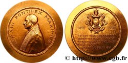 ITALIE - ÉTATS DU PAPE - LÉON XIII (Vincenzo Gioacchino Pecci) Médaille, Citation du pape