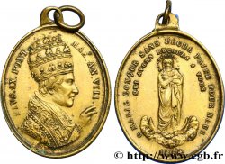 VATICAN ET ÉTATS PONTIFICAUX Médaillette du pape Pie IX