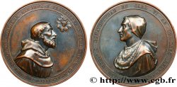 VATICAN AND PAPAL STATES Médaille de Saint Bonaventure et Saint François d’Assise
