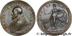 ITALIE - ÉTATS DU PAPE - GRÉGOIRE XIII (Ugo Boncompagni) Médaille, Annona