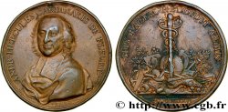 LOUIS XV THE BELOVED Médaille, Cardinal de Fleury