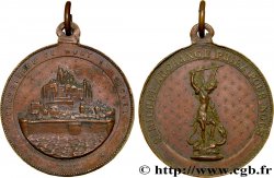 TROISIÈME RÉPUBLIQUE Médaille de pélerinage au Mont Saint-Michel