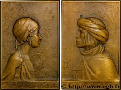 ALGERIA - THIRD REPUBLIC Plaquette aux jeunes Biskris AU