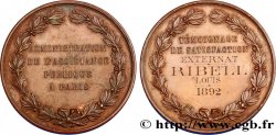 TERZA REPUBBLICA FRANCESE Médaille de l’Assistance Publique