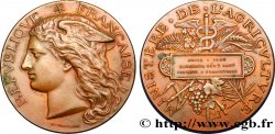 III REPUBLIC Médaille de concours agricole