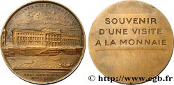 QUINTA REPUBBLICA FRANCESE Médaille de souvenir d’une visite à la Monnaie