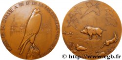 FUNFTE FRANZOSISCHE REPUBLIK Médaille, Musée de la chasse à tir et de la fauconnerie