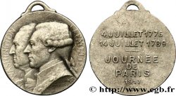 III REPUBLIC Médaille de la journée de Paris