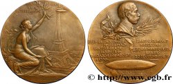 AVIATION : AVIATORS & AIRPLANES Médaille, Hommage à Alberto Santos-Dumont 