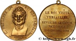 LUIGI FILIPPO I Médaillette pour la visite de Louis-Philippe à Versailles