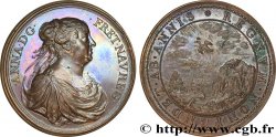 LOUIS XIV LE GRAND OU LE ROI SOLEIL Médaille d’Anne d’Autriche - premier lit de Justice
