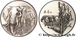 ANIMAUX Médaille animalière - Éléphant