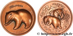ANIMAUX Médaille animalière - Blaireau