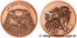 ANIMAUX Médaille animalière - Chat Persan