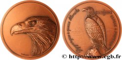 ANIMAUX Médaille animalière - Pygargue à queue blanche