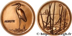 ANIMAUX Médaille animalière - Aigrette