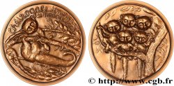 ANIMAUX Médaille animalière - Lémuriens de Madagascar