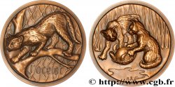 ANIMAUX Médaille animalière - Ocelot