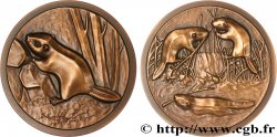 ANIMAUX Médaille animalière - Castor