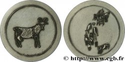 ANIMAUX Médaille animalière - Chèvre