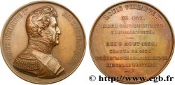 LUIGI FILIPPO I Médaille, Roi Louis-Philippe Ier